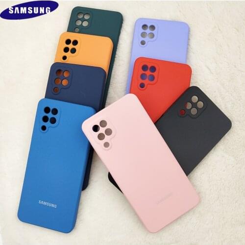 Samsung Galaxy A52 A72 Liquid Silicone Soft Protection Back Case Soft TPU Cover Luxury Shell For Galaxy A12 A22 A32 A82 A 52 72