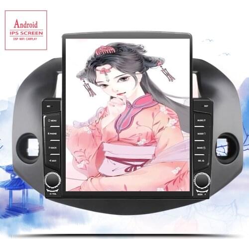 New!! 9.7'' 2din Android 10.0 Car DVD Player for Toyota RAV4 Rav 4 2007 2008 2009 2010 2011 Car Radio GPS Navigation Wifi Player