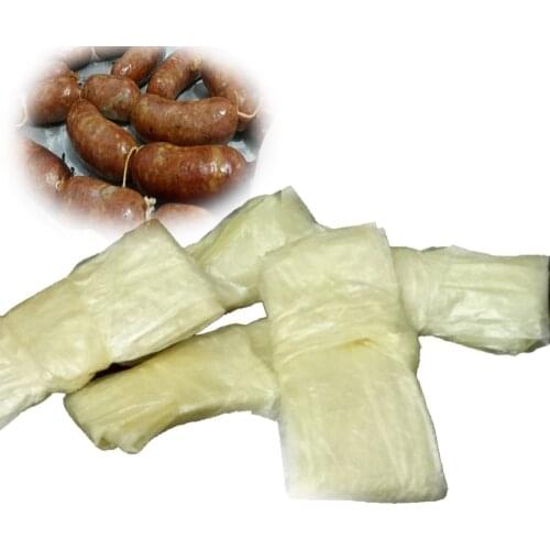 5pcs/lot Caliber 38-40mm 1 Meter Hot Dog Casing for Sausages Homeuse Cooking Tools Meat Sausage Shell Makers Inedible Casings