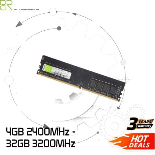 BR DDR4 Desktop [BillionR] 4GB 8GB 16GB 32GB - 2400MHz 2666MHz 3200MHz DIMM PC Memory Module DRAM