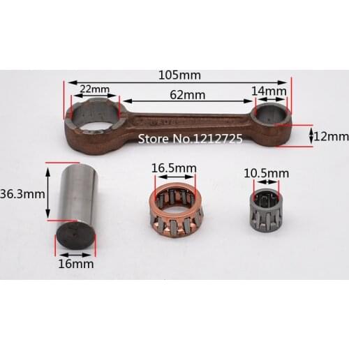 Suitable for Yamaha scooters BWS 50cc Engine crankshaft connecting rod BWS50 crankshaft connecting rod