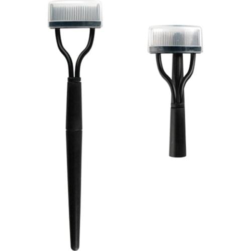 Foldable Eyelash Curler Beauty Makeup Lash Separator Metal Eyelash Brush Comb Mascara Curl Beauty Makeup Cosmetic Tool