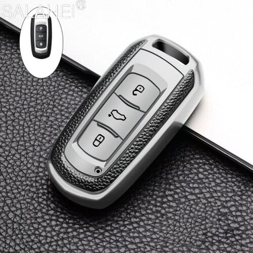TPU Car Remote Key Case Cover Shell For Geely Atlas Boyue NL3 EX7 Emgrand X7 EmgrarandX7 SUV GT GC9 Borui Interior Accessories