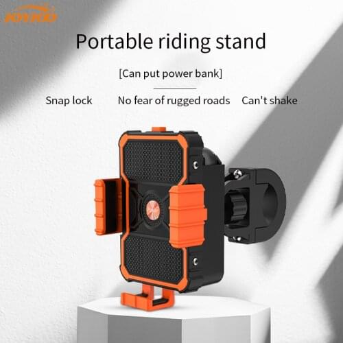 Universal Bicycle Phone Holder Motorcycle Rearview Mirror Cell Phone Holder Stand Bike Mount Stand Gps Bracket for Power Banks