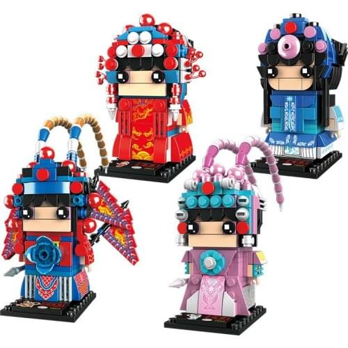 2021 Chinese Building Blocks Action Figures for Kids Girl Gift Anime Figures Compatible City Friends Bricks Toys Juguetes Bloque