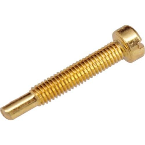 60Pcs/lot Electric Guitar Humbucker Bobbin Polepiece Screws Guitar Pickup Cover Screws Gold guitar accessories