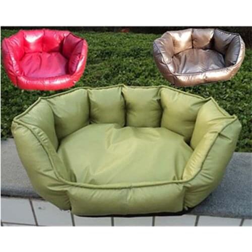 Free Shipping,Fashion Good Quality Bright Solid Color TC Cloth Waterproof Material OutDoor Pet Matress Dog Bed For Small Dog Cat