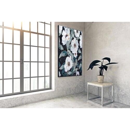 Mosaic designs ,Black and white are classic everlasting elegant colors that never go out of style