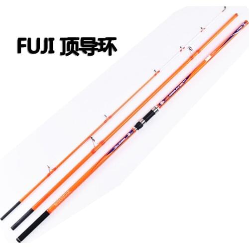 ZZ36 4.2m 620G MN Ring Fuji Top Guide Carbonfiber SurfCasting Surf Casting Rod Half Solid Tip Dia2mm 22mm Bait 100-160g Max 300g