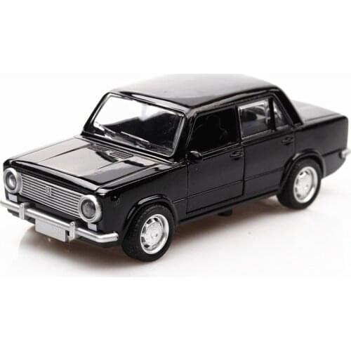 1:36 Scale Wheel Classic Auto Russia AvtoVAZ Lada Metal Model Diecast Car Pull Back Toys Collection for Kids Audlt Gifts