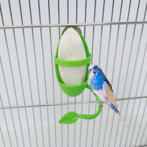 Parrot Feeder Food Standing Rack Budgie Cockatiel Fruit Vegetable Holder Hanging Container Cage Accessories Pet Bird Supplies