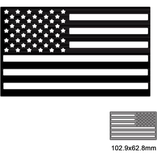 American Flag Metal Cutting Dies For Scrapbooking Photo Album Card Paper Embossing Craft DIY Die Cut 2021 New