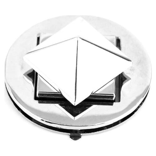 Metal Round Purse Lock Thumb Catch Silver Gold Bronze Black