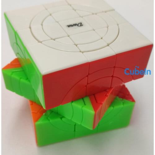 MF8 Double Crazy 3x3 Cube Black For Collection Gift Idea X'mas Birthday