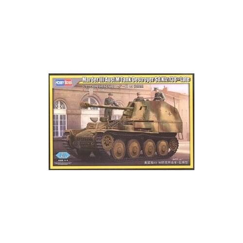 Hobby Boss 1/35 scale tank models 80168 Sd.Kfz.138 Marder III Ausf.M Late