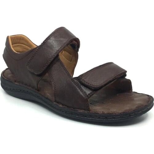 Leather Sandals Mens Slippers Summer Soft Shoes Beach Mens Sandals High Quality Sandals