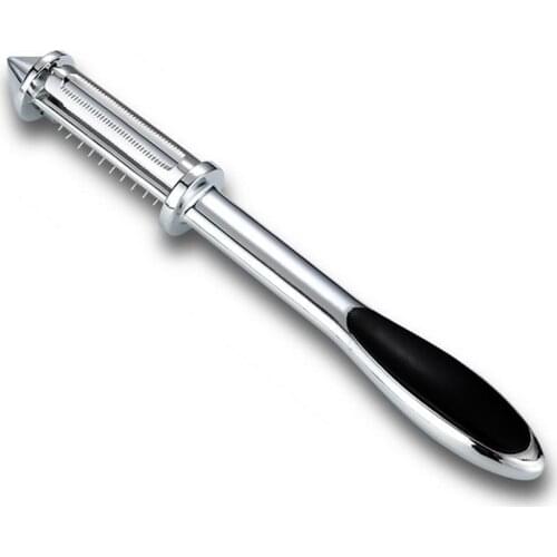 Fruit Peeler Champagne Wine Gun Sprayer Multi-functional Alloy Kitchen Peeler Fruit Vegetable Shredder