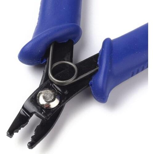 Professional Beading Jewelry Pliers Carbon Steel Crimper Crimp Beads Hand Tool 69HB