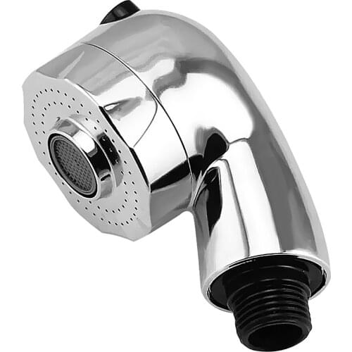 Replacement Sprayer Pull Out Spray Head With Switch for Kitchen Sink Pull-Down Faucet 1/2-Inch Straight Thread