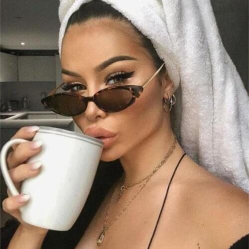 Vintage Retro Fashion Cat Eye Sunglasses Women Brand Designer Ladies Small Frame Sun Glasses for Female Trend Glasees UV400