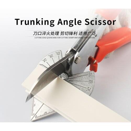 Trunking Angle Cutter Multi Angle Mitre Electric Automatic Scissors 45 -135 Degree Trunking Shears PVC Cutter Soft Corners
