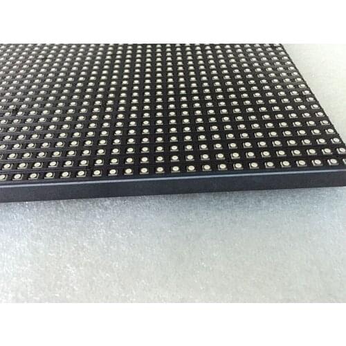 Free shipping P6 Indoor led module 192*192mm 27777dot/sqm smd3528 32*32 pixel RGB 16S advertising matrix led display led screen