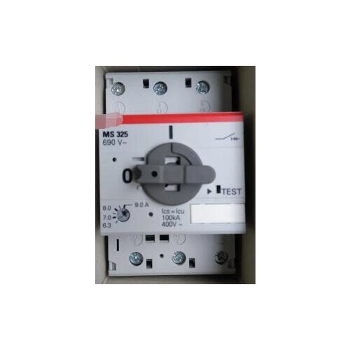 Protective circuit breaker MS325-9 6.3-9.0A replace MS116 series Manual Motor Starter 6.3-9.0A, 690VAC. C/W Aux Contact HKF-11