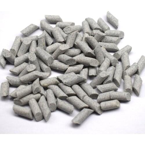 1LB Plastic Polishing Substrate Fillers For Polishing Amber Jade Agate Amber Vibratory Tumbler Polishing Media