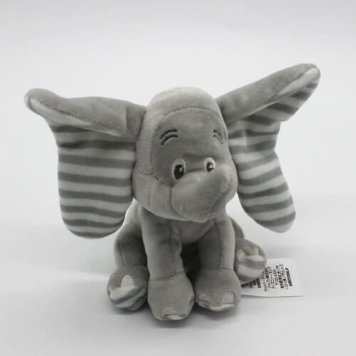 1piece 12cm very small original Dumbo Elephant Plush Toys Stuffed Animals dolls baby gift toys