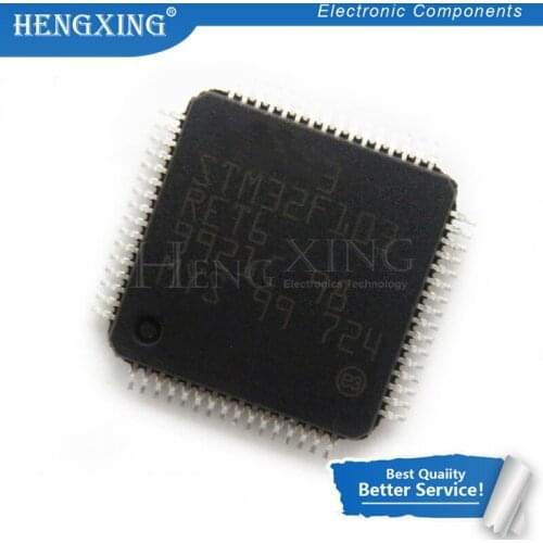 1pcs/lot STM32F103RET6 STM32F103 QFP-64 new and original In Stock
