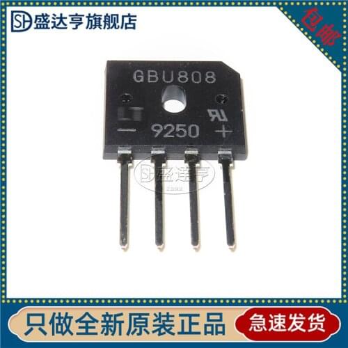 10Pcs/Lot GBU808 GBU808 Rectifying 8A 800V Encapsulation GBU