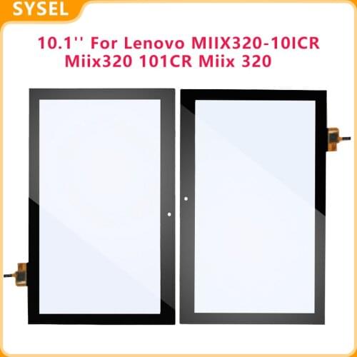 100% Test 10.1'' For Lenovo MIIX320-10ICR Miix320 101CR Miix 320 Touch Screen Digitizer Glass Panel +Free Tools