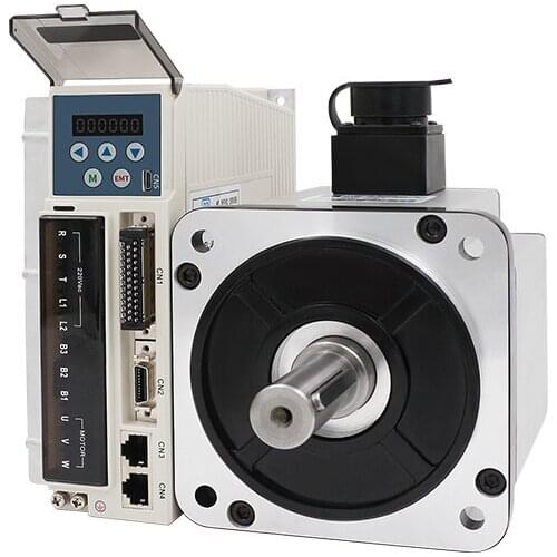 1500W 1.5kw 3000rpm 4.78NM 130mm 220V AC servo motor drive kit 17bit JMC 130JASM515230K-17BCT+JASD15002-20B