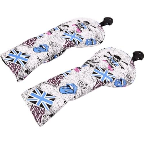 2pcs golf fairway wood cover golf club fairway wood FW #3 ,5 headcover