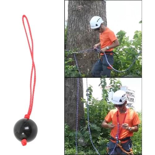 2Pcs Professional Tree Climbing Arborist Retriever Ball Rope Guide Ring Friction Saver Tool Climbing Accessory Outdoor Equipment