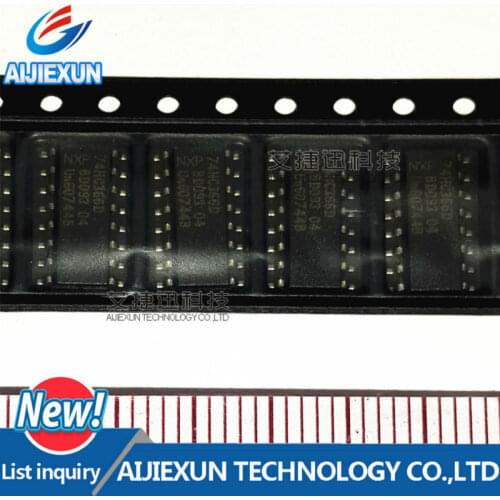20PCS 74HC366D+653 74HC366D SOP16 Hex buffer/line driver; 3-state; inverting in stock 100%New and original