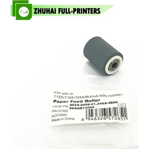 5X 56AAR72000 4024-2058-01 BH600 Paper Feed Roller Pickup Roller For Konica Minolta K7155 7165 7255 Bizhub 600 601 750 751 Di650