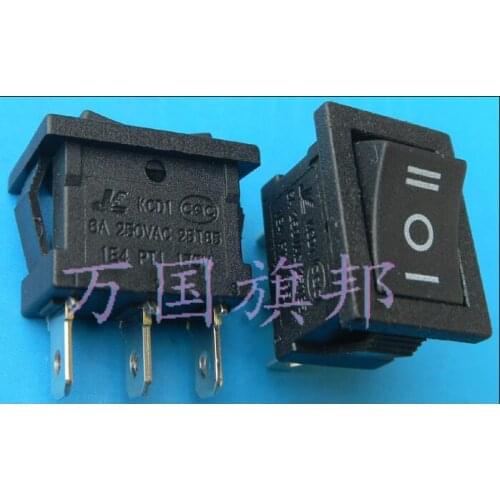 6A 250VAC 21*15mm 3P 3T rockey switch / ship switch