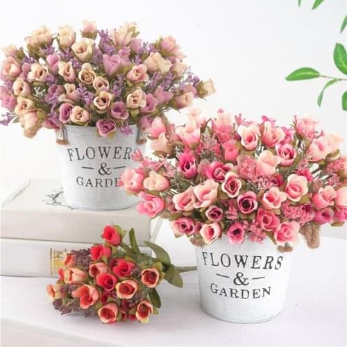 70% Dropshipping!!1Pc 20 artificial gorgeous roses bouquet home decoration romantic party wedding decoration supplies