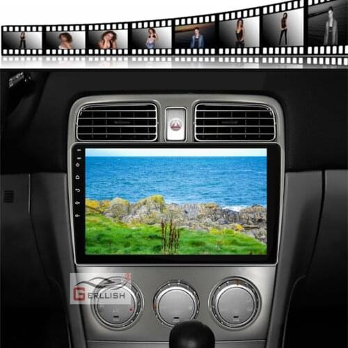 Gerllish Car Multimedia Radio with Video Player Navigator GPS Android for Subaru Forester SG 2002-2008 No 2din dvd