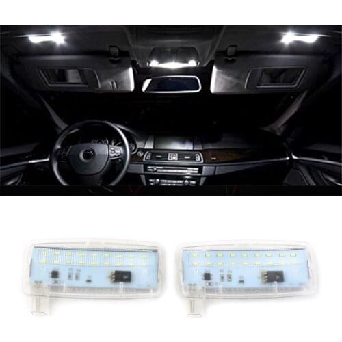 Car Vanity Mirror Visor Light Error Free LED SMD Lamp For BMW E88 E93 LCI Rolls-Royce RR2 Drophead / RR3 Coupe
