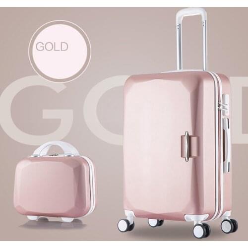 20" 22" 24" 26" inch High capacity Rolling Luggage Spinner Students Password Suitcase Wheels 20 inch Carry on Trolley Travel Bag