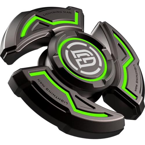 EDC Alloy Hand Spinner Antistress Funny Light Gadget For Adults Fidget Toys Autism ADHD Focus Relieve Stress for Children gift