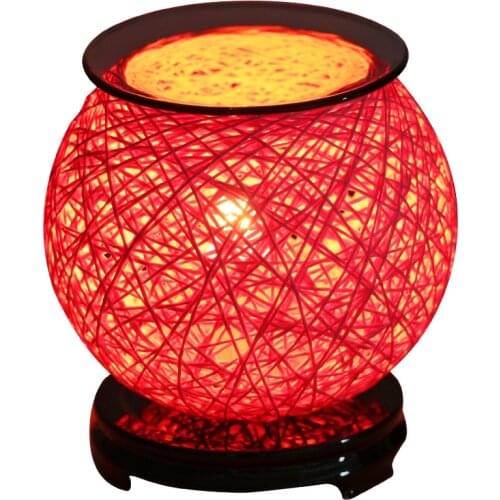 Electric Wax Burner Oils Warmer Plug-in Fragrance Lamp Desk Lamp Night Light Essential Oils Burner Aroma Lamp Perfumer Lamp