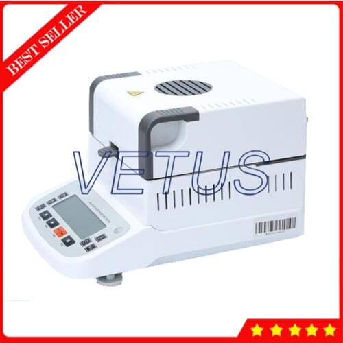JZ-720A Electronic Halogen Rapid Moisture Analyzer For Plastic Granule Testing LCD Liquid Crystal Display Moisture Meter