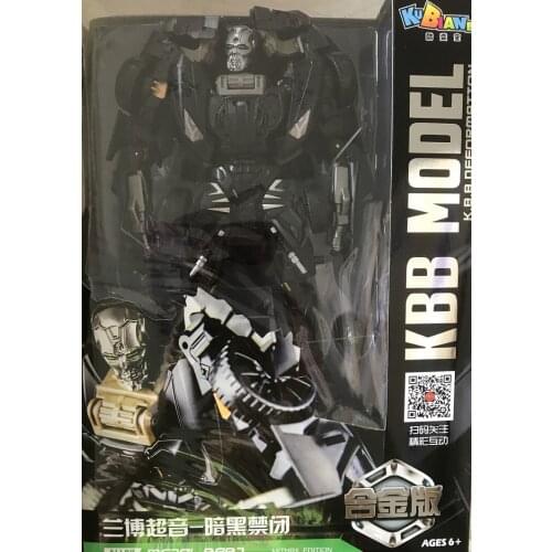 KBB Transformers Optimus Prime Lockdown Alloy Metal Small KO Version Model Anime Figures Favorites Collect Ornaments