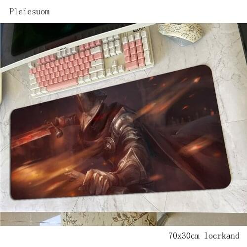 Dark souls 3 mouse pad cute Computer mat 70x30cm gaming mousepad large Mass pattern padmouse keyboard games pc gamer desk