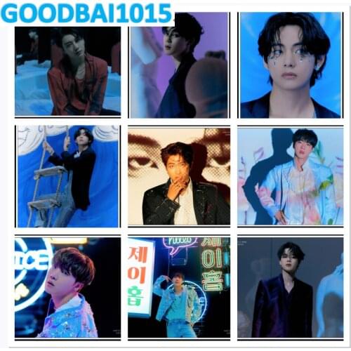 Kpop 5D DIY Diamond Painting Bangtan Boy Mosaic Diamond Embroidery Full Cross Stitch Kits Home Decor Art Gift