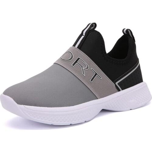 Kids shoes boys sneakers fashion color matching four-way stretch childrens running shoes lightweight pink girl shoes 25-35