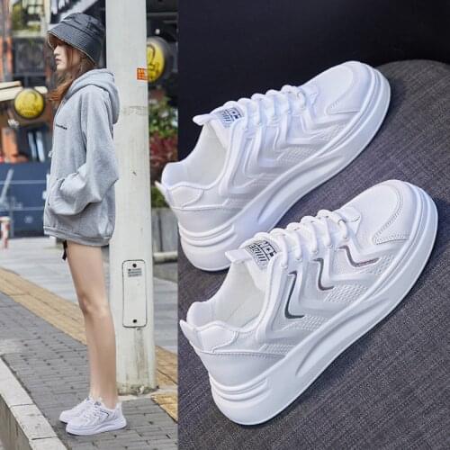 Little White Shoes Female 2021 Spring and Summer New Korean Style Breathable Fashion Sports Casual Shoes